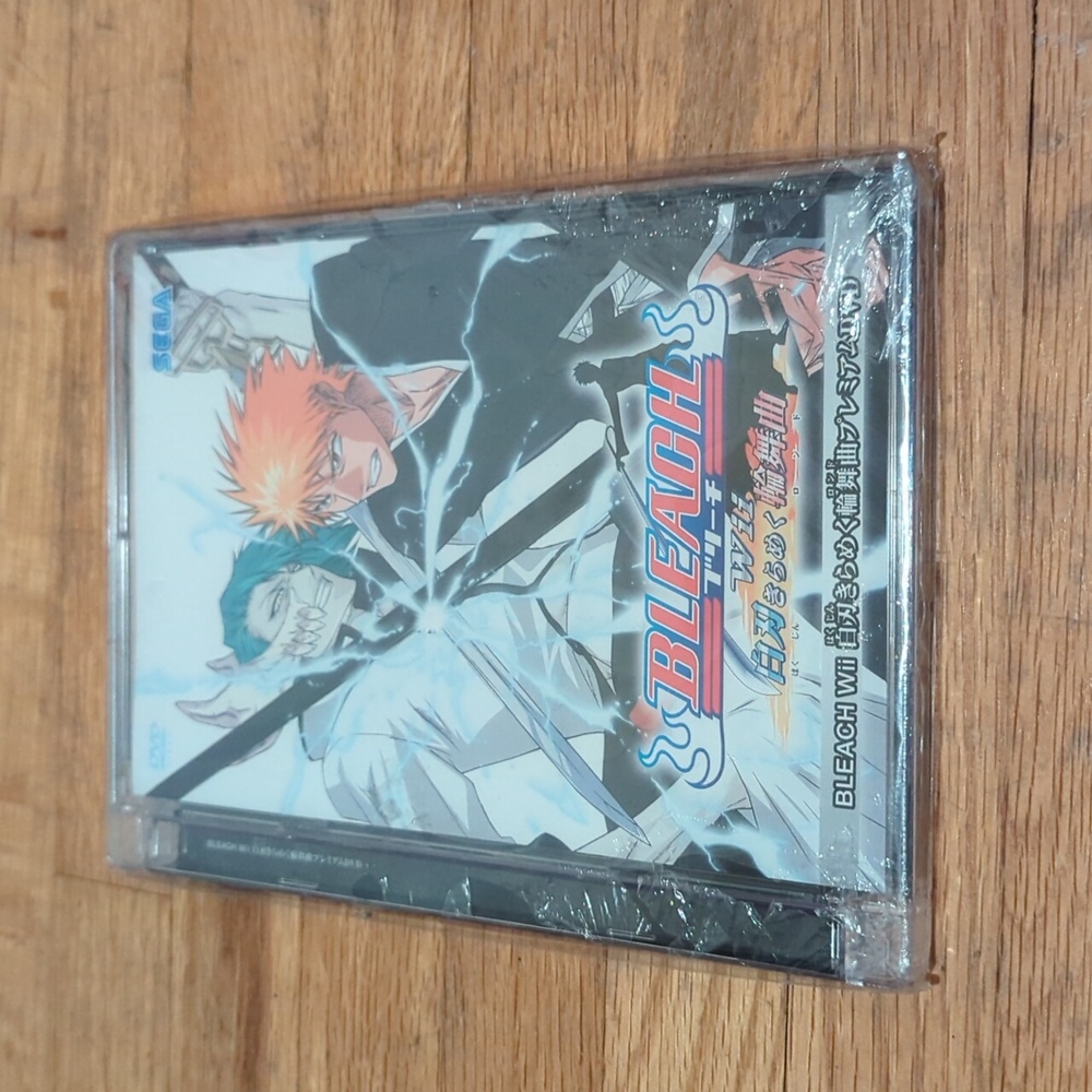 RARE! Bleach Wii Shattered Blade Bonus Premium DVD